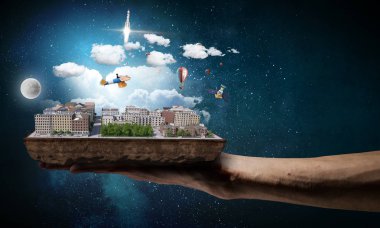 Yeni geliştirme projesi. Karışık teknik