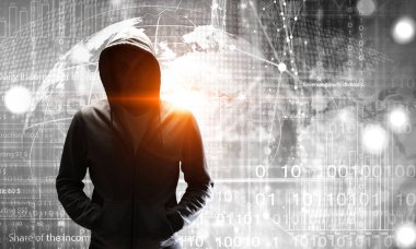 Adam hoody. Karışık teknik