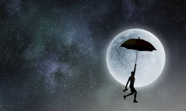 Kaçmak için bir rüya. Karışık teknik