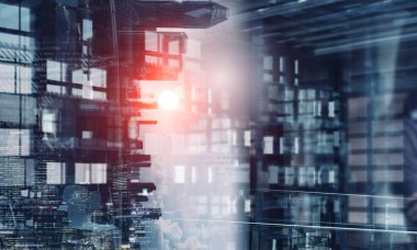 Bu şehir ekarte etmek için gidiyor. Karışık teknik