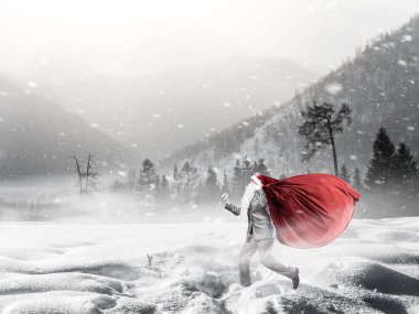 Santa acele. Karışık teknik