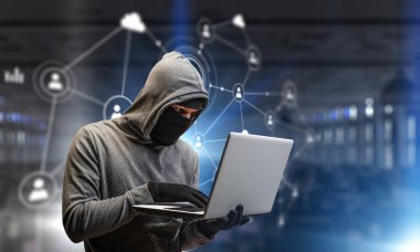 Ağ güvenliği ve gizlilik suç. Karışık teknik