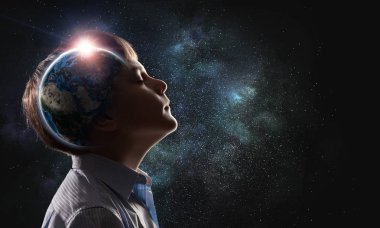 Bu büyük dünya keşfetmek. Karışık teknik