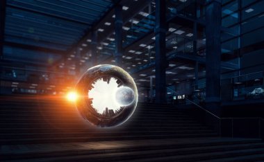 El tüm dünyada. Karışık teknik