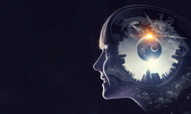 Bu büyük dünya keşfetmek. Karışık teknik