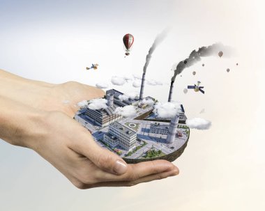 Onun yeni geliştirme projesi. Karışık teknik