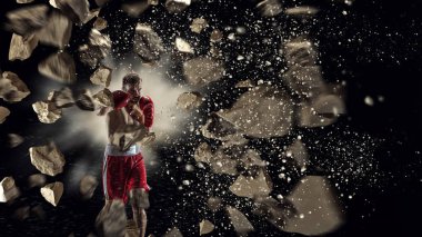 Bu meydan kadar güçlü. Karışık teknik