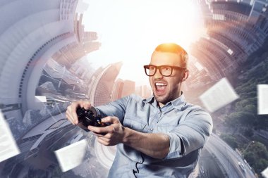 Oyunu gerçeklik deneyimi. Karışık teknik