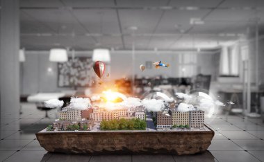 Yeni geliştirme projesi. Karışık teknik