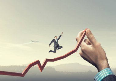 Başarı kadar yükseliyor. Karışık teknik