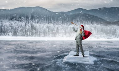 Hediyeler almak içinde zaman. Karışık teknik