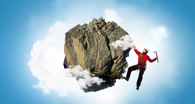 Aşırı Tırmanma onun adrenalindir. Karışık teknik