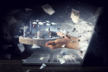 Yeni geliştirme projesi. Karışık teknik