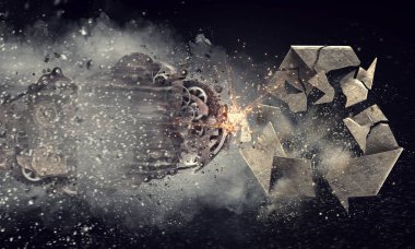 Vites mekanizması çalışıyor. Karışık teknik