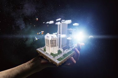 Yeni geliştirme projesi. Karışık teknik