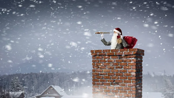 Noel Baba şapkası'iş adamıdır. Karışık teknik