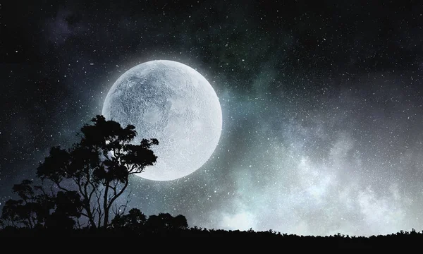 Tatlı gece rüya. Karışık teknik