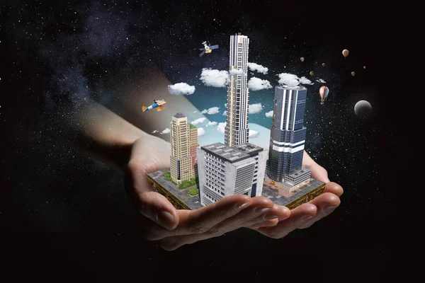 Yeni geliştirme projesi. Karışık teknik