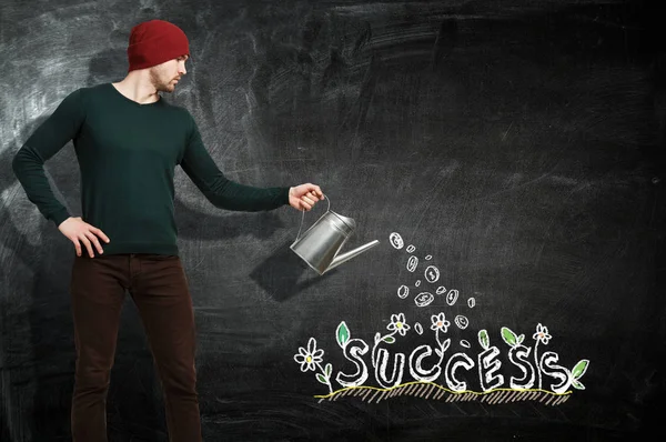 Sağ daha iyi geleceğe yatırım. Karışık teknik