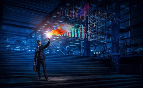 Etkileyici multimedya teknolojileri. Karışık teknik