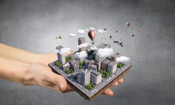 Yeni geliştirme projesi. Karışık teknik