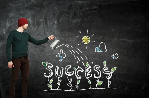 Sağ daha iyi geleceğe yatırım. Karışık teknik