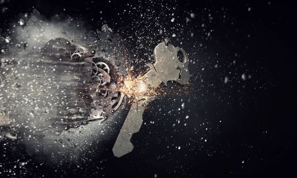 Vites mekanizması çalışıyor. Karışık teknik