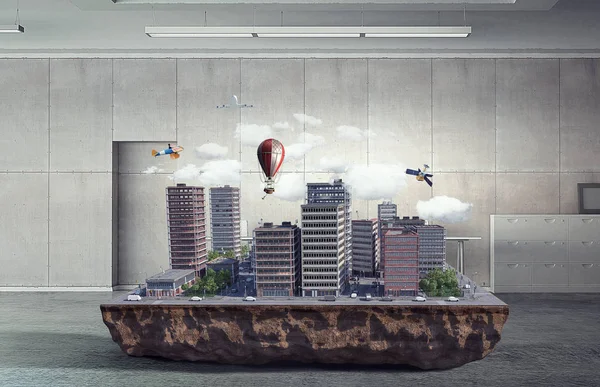 Mimari Proje dış. Karışık teknik