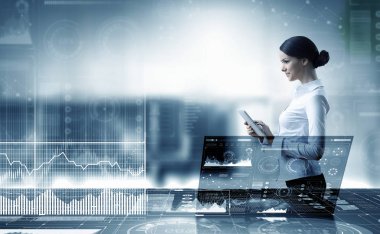 İş için yenilikçi teknolojiler. Karışık teknik