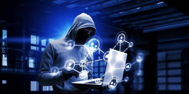 Ağ güvenliği ve gizlilik suç. Karışık teknik