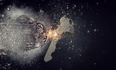 Vites mekanizması çalışıyor. Karışık teknik