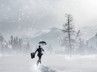 Hiçbir şey onu durduramaz. Karışık teknik