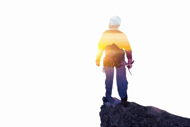 Kavram olarak tırmanışla spor. Karışık teknik