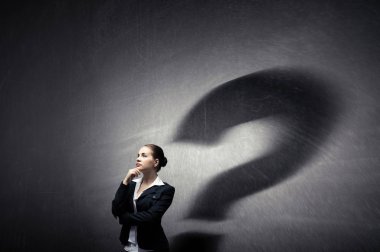 Bazı sorular kafasına sahip