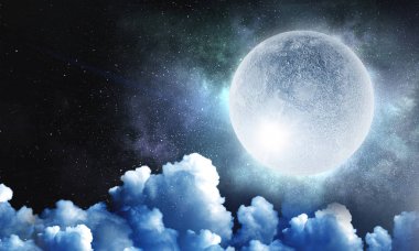 Tatlı gece rüya. Karışık teknik