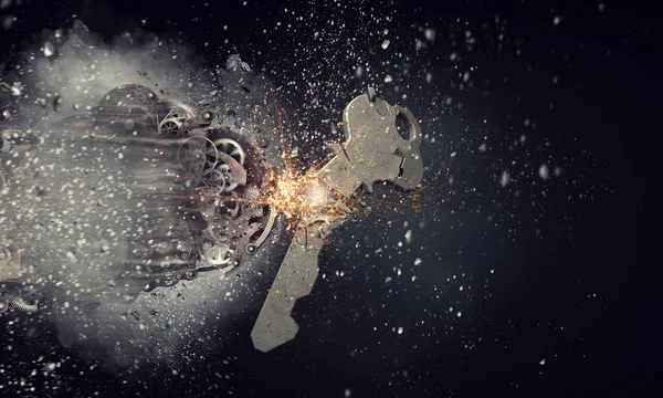 Vites mekanizması çalışıyor. Karışık teknik