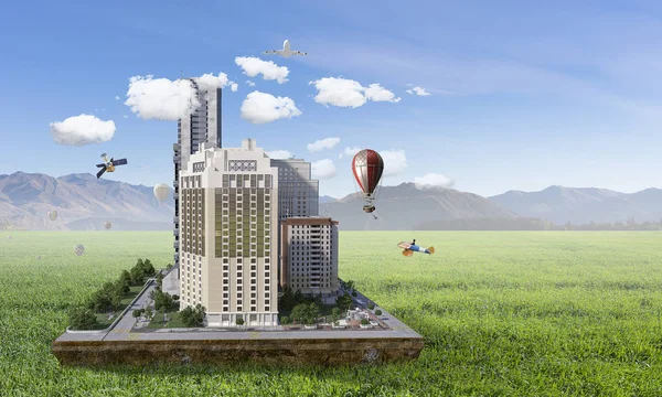 Mimari Proje dış. Karışık teknik