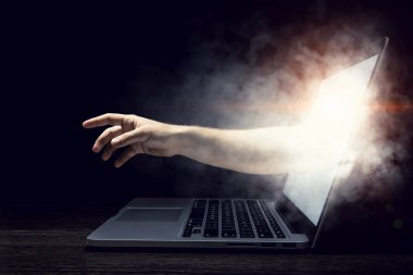 Internet güvenlik anlayışı. Karışık teknik