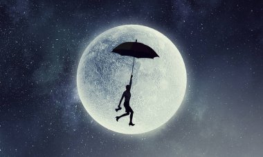 Kaçmak için bir rüya. Karışık teknik