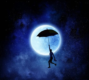 Kaçmak için bir rüya. Karışık teknik