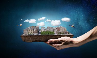 Yeni geliştirme projesi. Karışık teknik