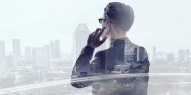 Büyük şehirde işadamı