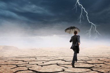 Kriz döneminde aşmak. Karışık teknik