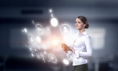 Ağ ve kablosuz bağlantı. Karışık teknik