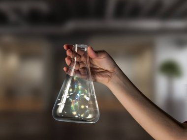 Bilim Araştırma ve test. Karışık teknik