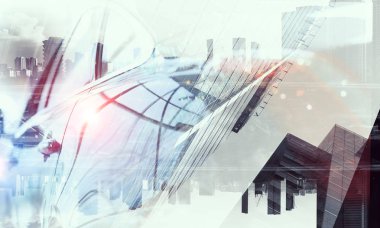 Zarif araba kapatma. Karışık teknik