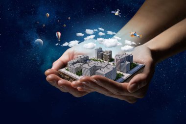 Yeni geliştirme projesi. Karışık teknik