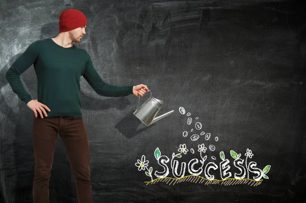 Sağ daha iyi geleceğe yatırım. Karışık teknik