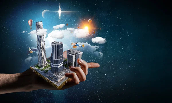 Yeni geliştirme projesi. Karışık teknik