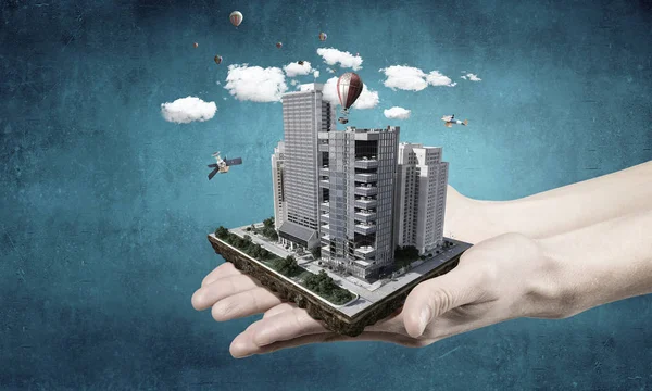 Yeni geliştirme projesi. Karışık teknik